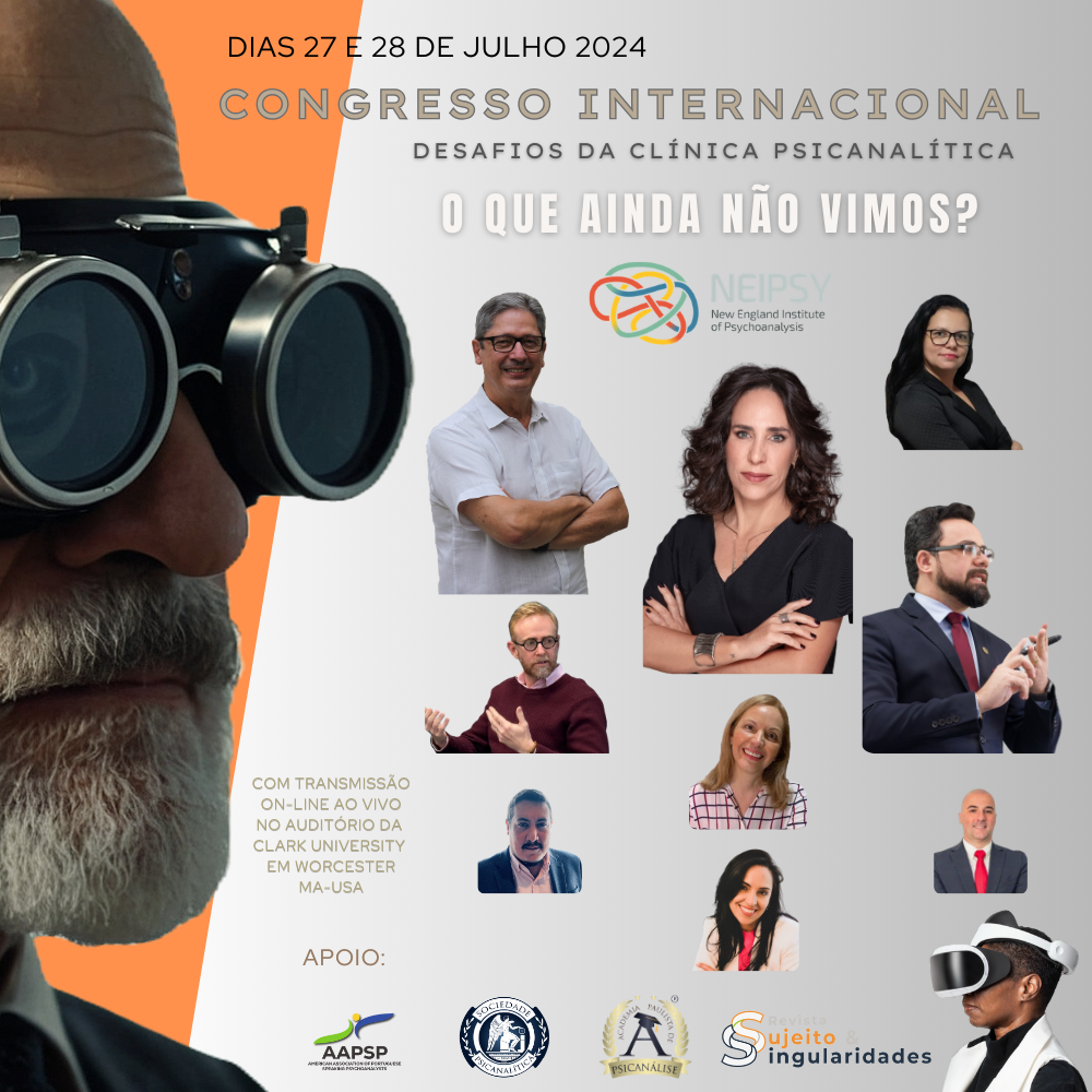 Congresso Internacional de Psicanálise - 2024: Desafios da Clínica Psicanalítica: O que ainda não vimos?